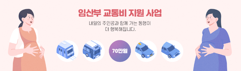 서울시 임산부 교통비 지원 신청
